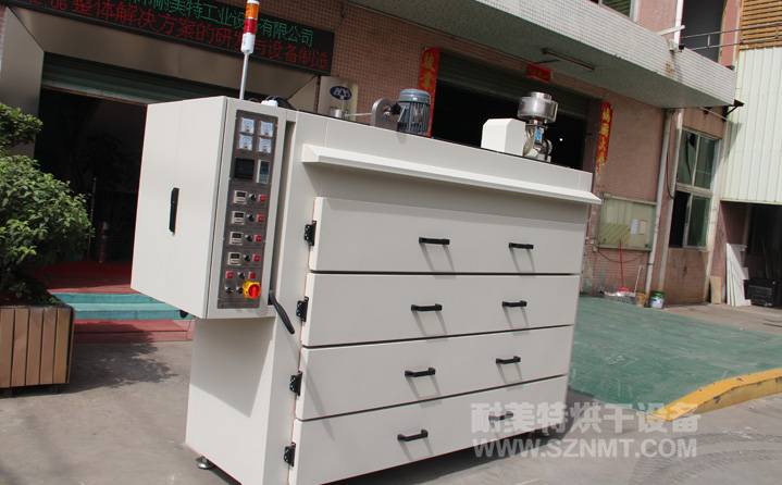 汽車行業(yè)橡膠管四門(mén)抽屜烘箱